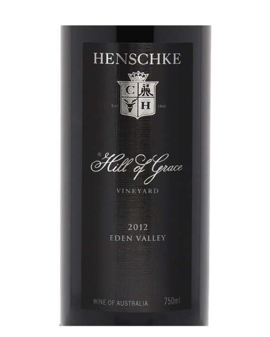 2012 Henschke Hill of Grace Shiraz 750ml Original Wood Box