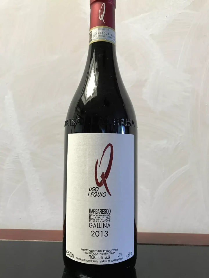 2013 Ugo Lequio Barbaresco Gallina 750ml - Craft Republic Liquor