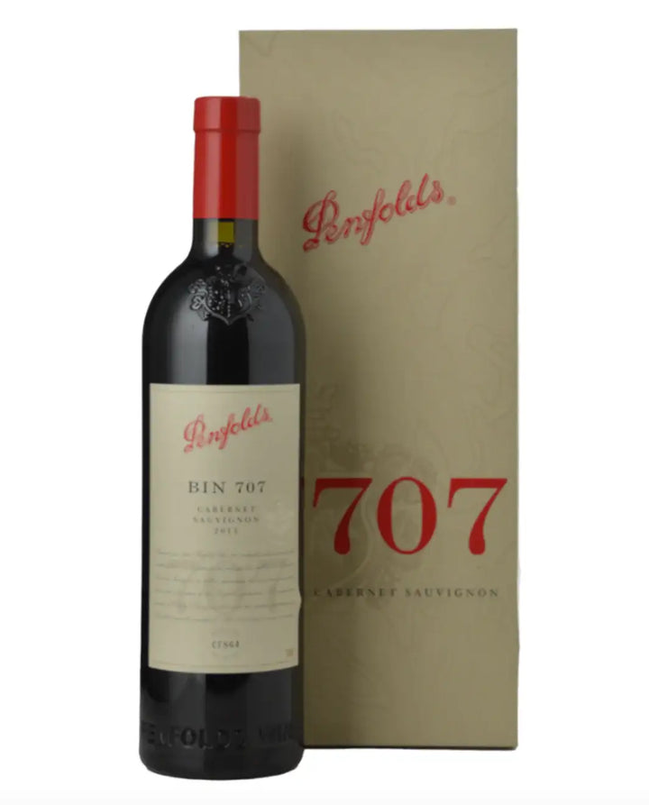 2015 Penfolds Bin 707 Cabernet Sauvignon 750ml with Original Presentation Box - Craft Republic Liquor