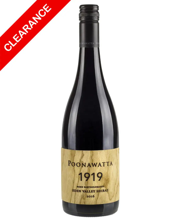 2016 Poonawatta 1919 Shiraz 750ml - Craft Republic Liquor