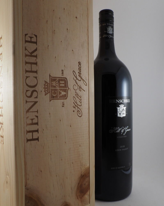 2018 Henschke Hill of Grace Shiraz 1.5L Magnum Original Wood Box