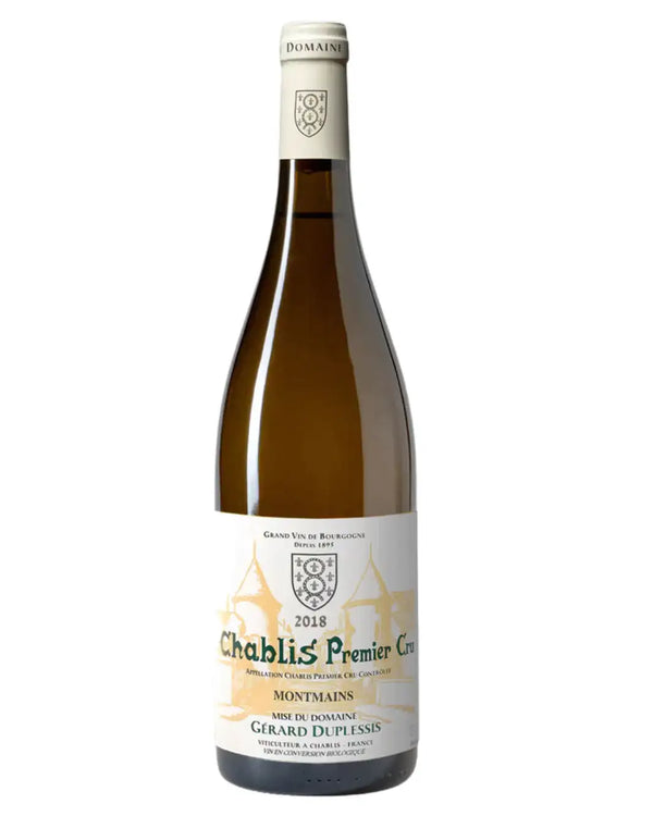 2018 Domaine Gerard Duplessis Montmains Chablis Premier Cru 750ml - Craft Republic Liquor