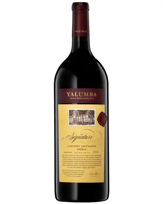 2018 Yalumba The Signature Cabernet Sauvignon Shiraz 3L D-Magnums