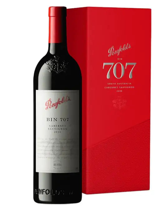 2018 Penfolds Bin 707 Cabernet Sauvignon 750ml Gift Box - Craft Republic Liquor