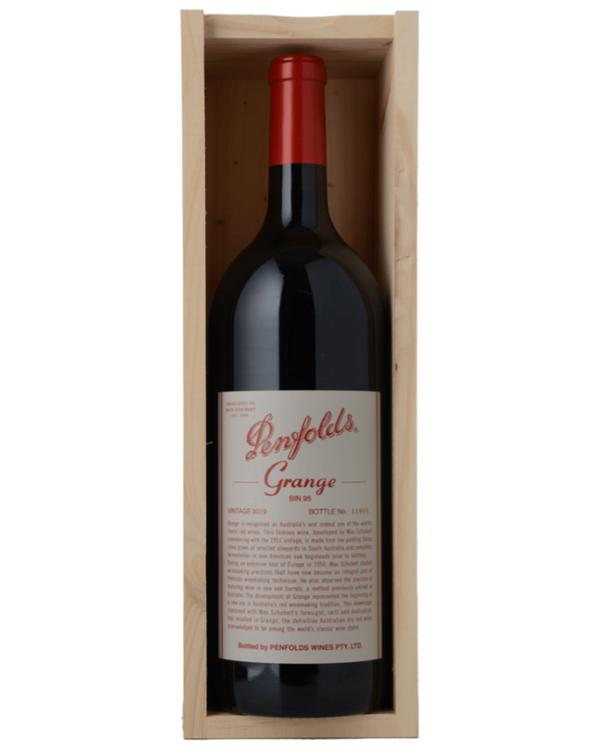 2019 Penfolds Bin 95 Grange Shiraz Magnum Wooden Gift Box 1500ml - Craft Republic Liquor