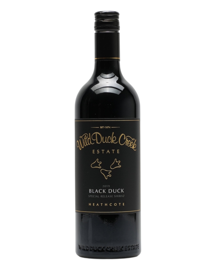 2019 Wild Duck Creek Estate Black Duck Shiraz 750ml