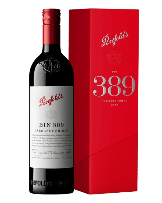 2019 Penfolds Bin 389 Cabernet Shiraz 750ml Gift Box - Craft Republic Liquor