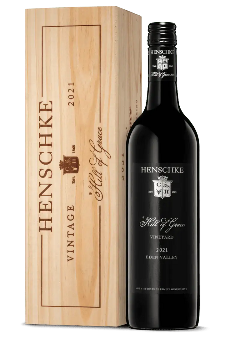 2021 Henschke Hill of Grace Shiraz 750ml Original Wood Box - Craft Republic Liquor