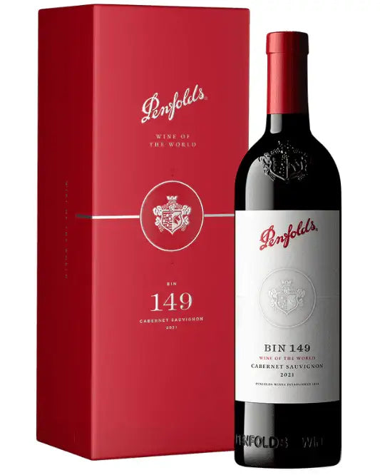 2021 Penfolds Bin 149 Wine of the World Cabernet Sauvignon 750ml Gift Box