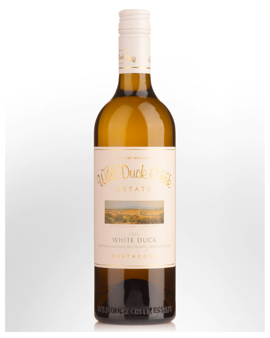 2022 Wild Duck Creek Estate White Duck Roussanne Marsanne Viognier Grenache Blanc 750ml