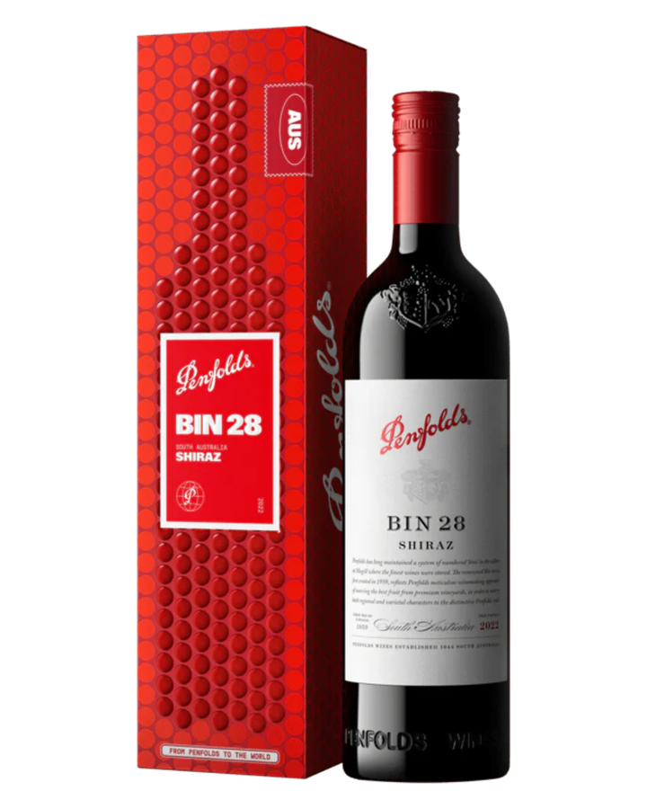 2022 Penfolds Bin 28 Shiraz Holiday Gift Box 750mL