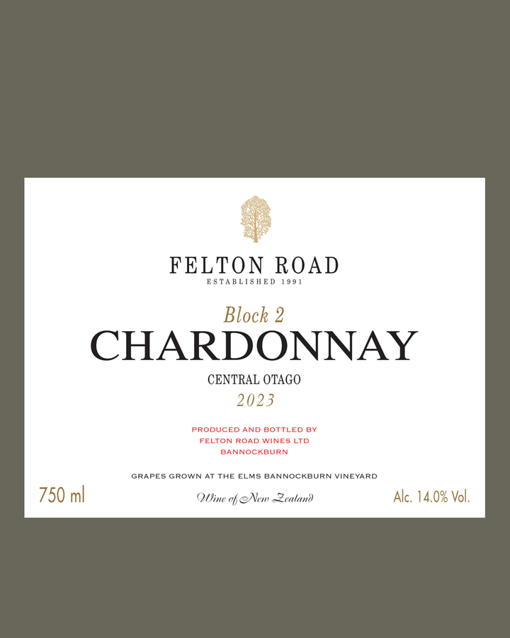 2023 Felton Road Block 2 Chardonnay 