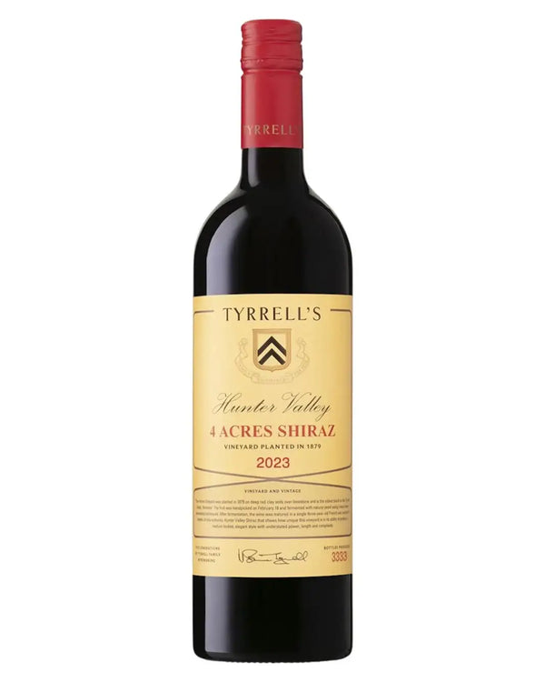 2023 Tyrrell's 4 Acres Shiraz 750ml - Craft Republic Liquor