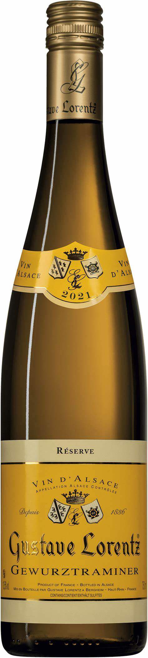 2023 Gustave Lorentz Gewurztraminer Reserve 750ml - Craft Republic Liquor
