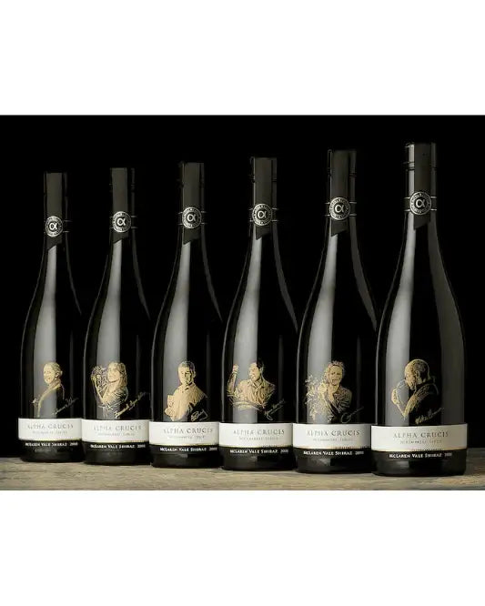 2014 Alpha Crucis Winemakers' Series Shiraz 6 Bottles in Wooden Box 750ml - Craft Republic Liquor
