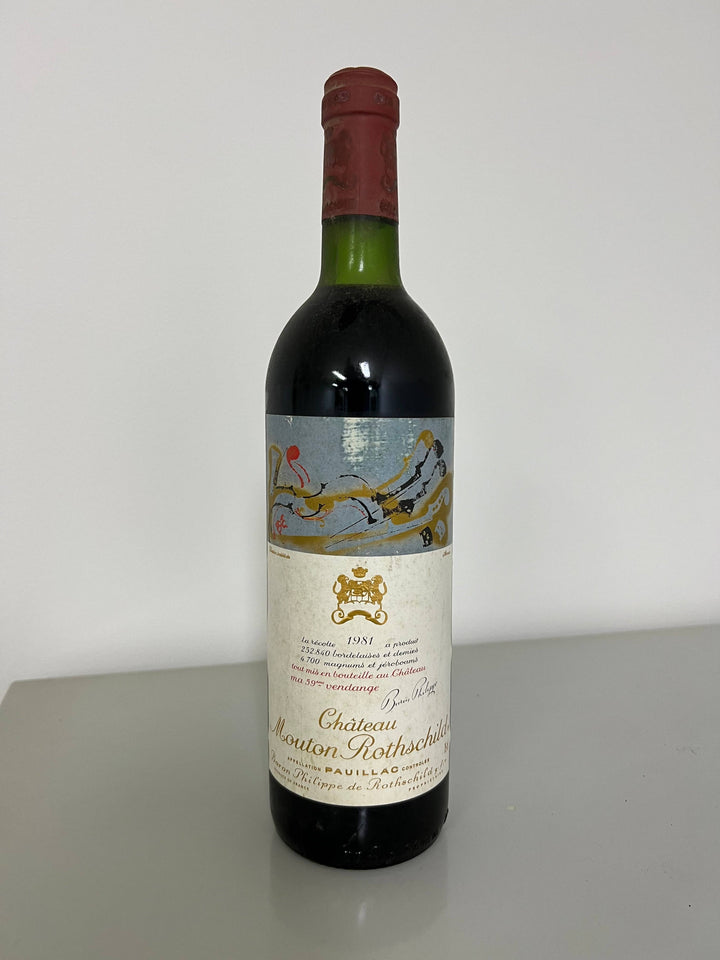 1981 Chateau Mouton Rothschild 750ml - Craft Republic Liquor