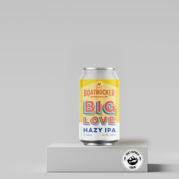 Boatrocker Big Love Hazy IPA 375ml Can