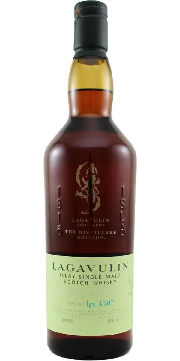 Lagavulin Distillers Edition Double Matured 4/507 2002 750ml Bottle - Craft Republic Liquor