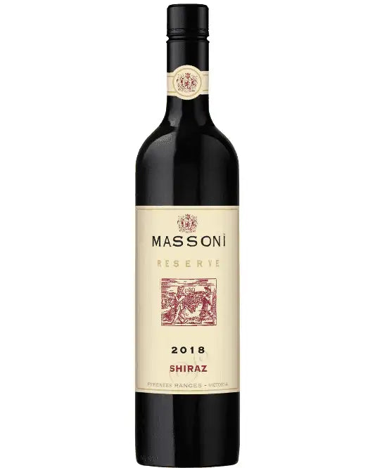 2018 Massoni Reserve Shiraz 750ml - Craft Republic Liquor