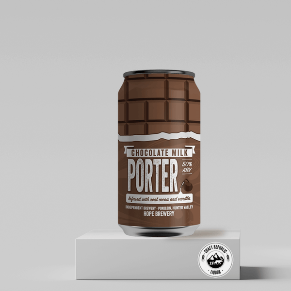 Hope Chocolate Milk Porter 375ml Can