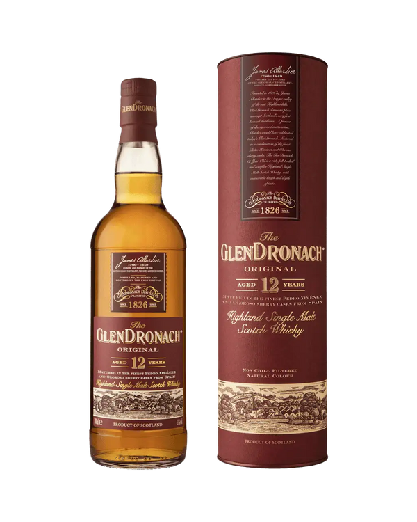 The GlenDronach 12 Year Old Single Malt Scotch Whisky 700ml - Craft Republic Liquor