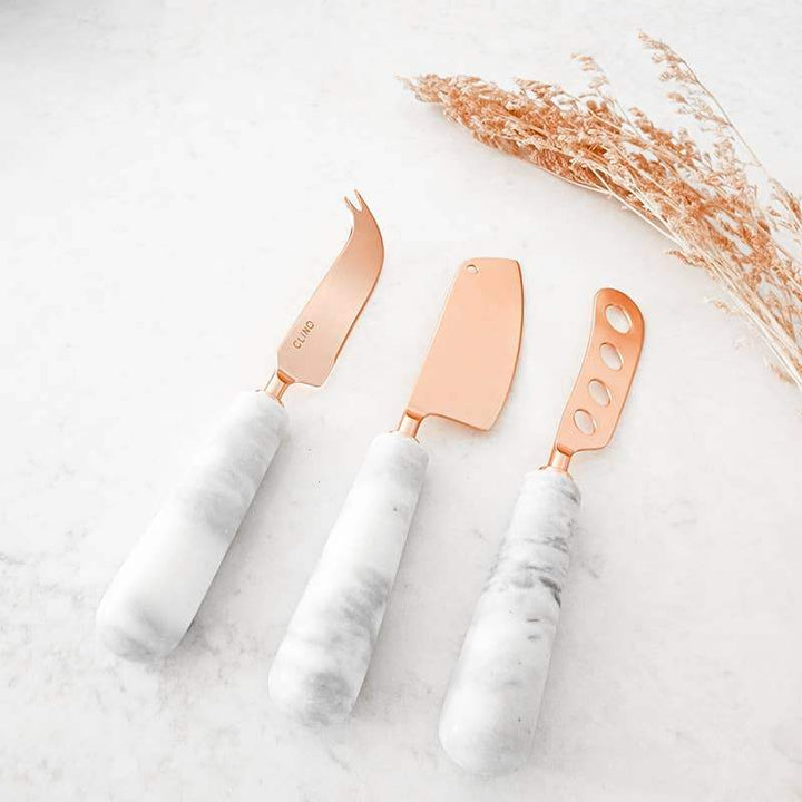 Marble Cheese Knife Set - Craft Republic Liquor