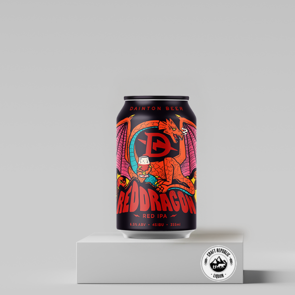 Dainton Red Dragon Red IPA 355ml Can