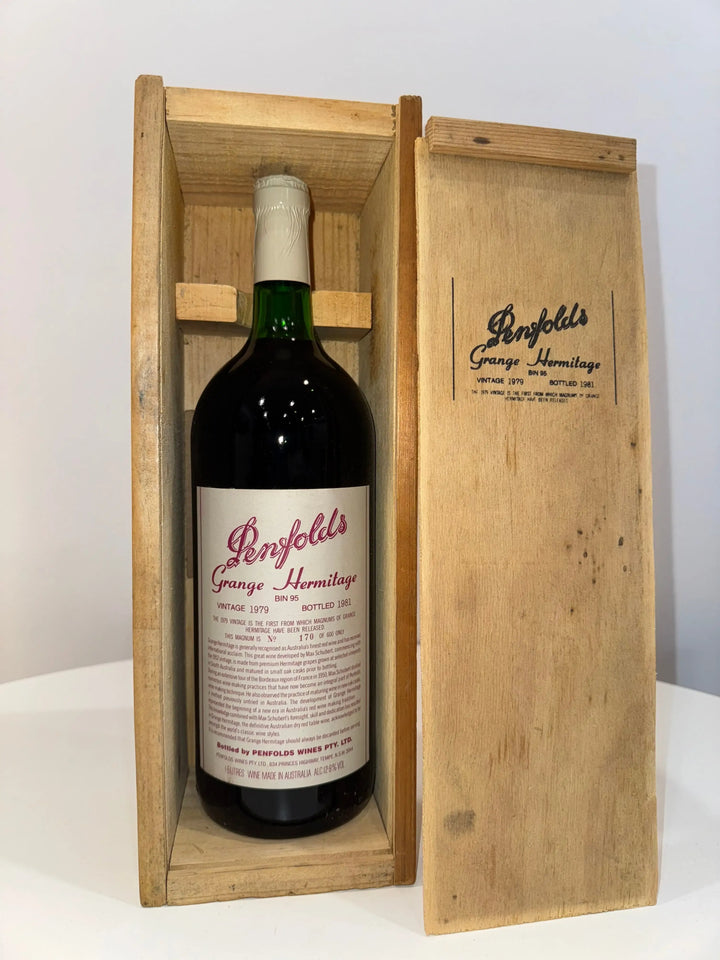 1979 Penfolds Bin 95 Grange Shiraz 1.5L Timber Case