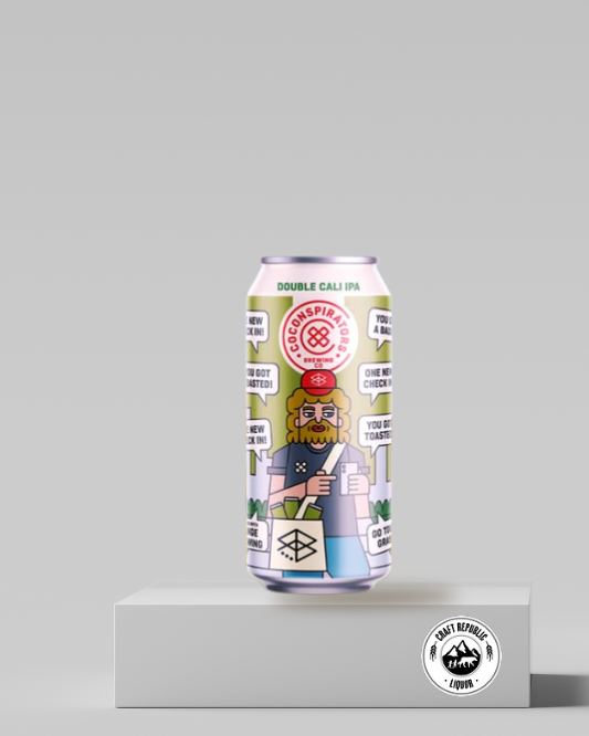 CoConspirators The Valley Hustler Double Cali IPA 440ml Can