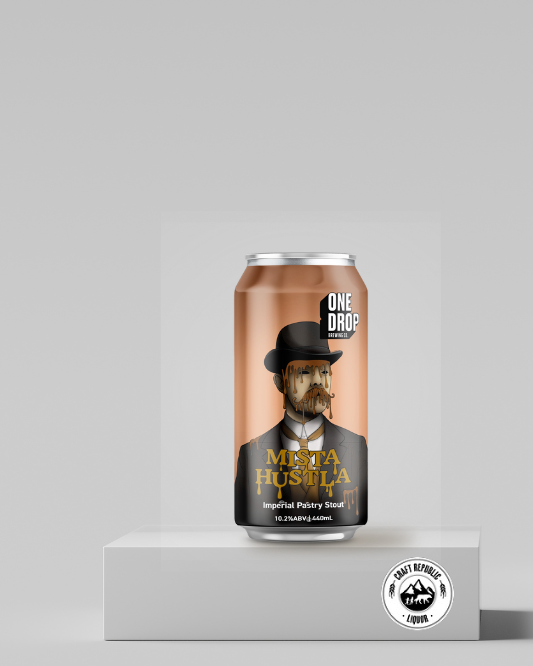 One Drop Mista Hustler Imperial Pastry Stout 440ml Can
