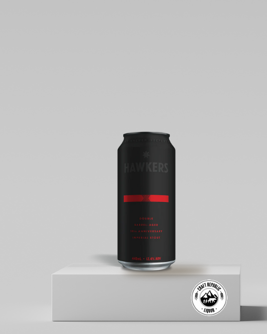 Hawkers X Imperial Stout 440ml Can - Craft Republic Liquor