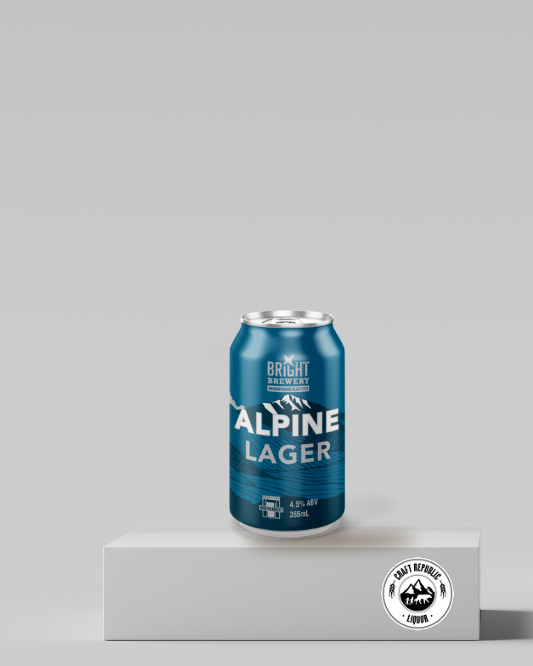 Alpine Lager 355ml 4.5% ABV