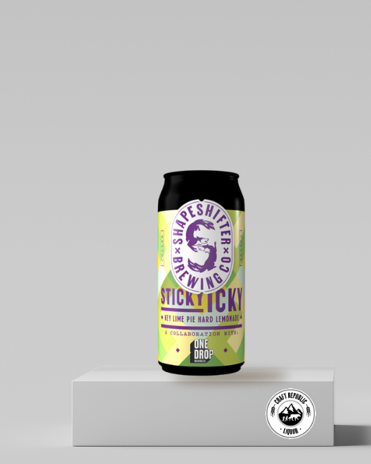 Shapeshifter Sticky Icky Key Lime Pie Hard Lemonade 440ml Can - Craft Republic Liquor