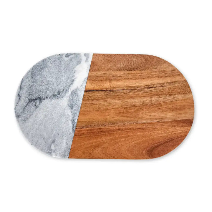 Grey Marble Timber Cheese Board - Craft Republic Liquor