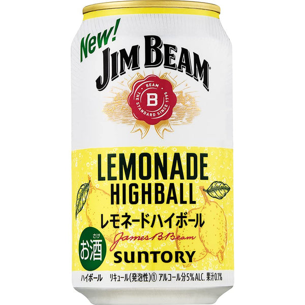 Suntory Jim Beam Lemonade Highball 5% 350ml