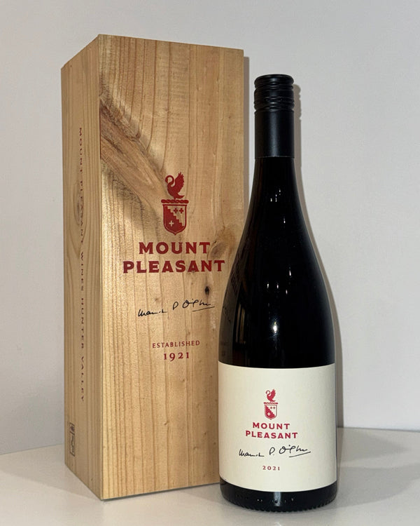 2021 Mount Pleasant Maurice O'Shea Shiraz 750ml Wooden Gift Box - Craft Republic Liquor