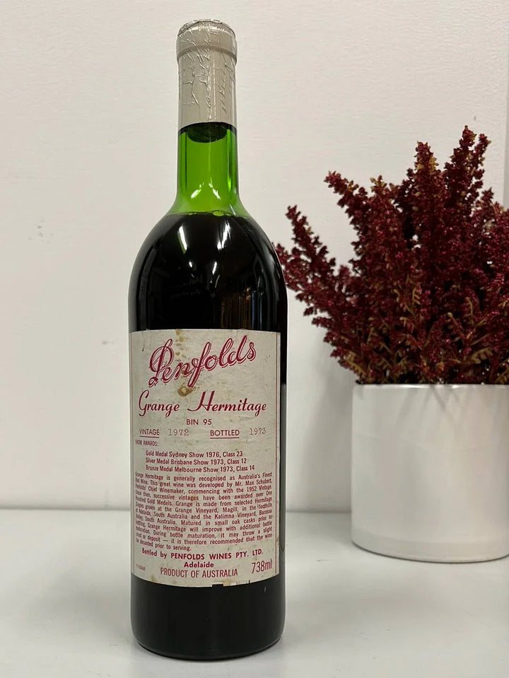 1972 Penfolds Bin 95 Grange Shiraz 750ml - Craft Republic Liquor