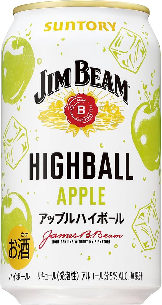 Suntory Jim Beam Apple Highball 350ml - Craft Republic Liquor