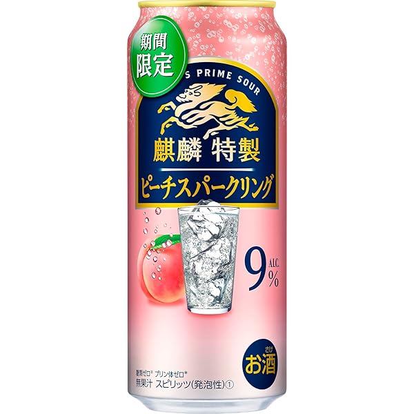 Kirin Special Peach Sparkling 9% 500ml