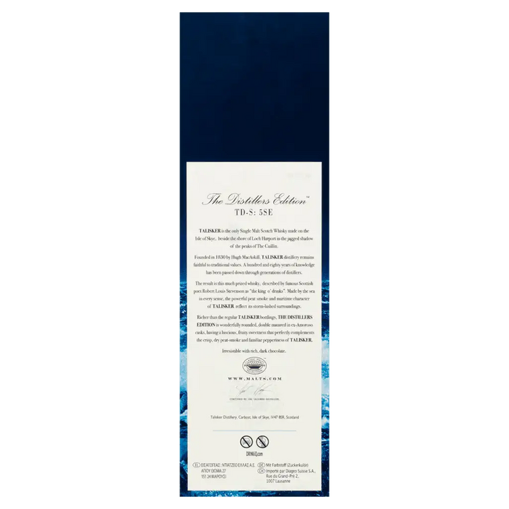 Talisker Distillers Edition 2009/2019 Single Malt Scotch Whisky 700ml