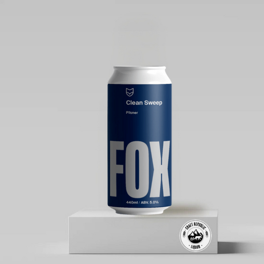 Fox Friday Clean Sweep Pilsner 440ml Can