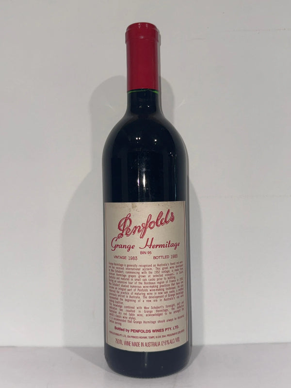 1983 Penfolds Bin 95 Grange Shiraz 750ml (Clinic 2025)