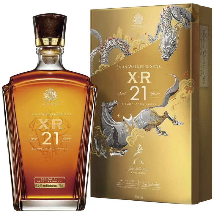 Johnnie Walker & Sons XR 21 Blended Scotch Whisky Lunar New Year Limited Edition 750ml - Craft Republic Liquor