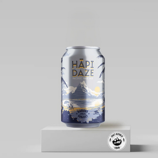 Garage Project Hapi Daze Pacific Pale Ale 4.6% 330mL Can