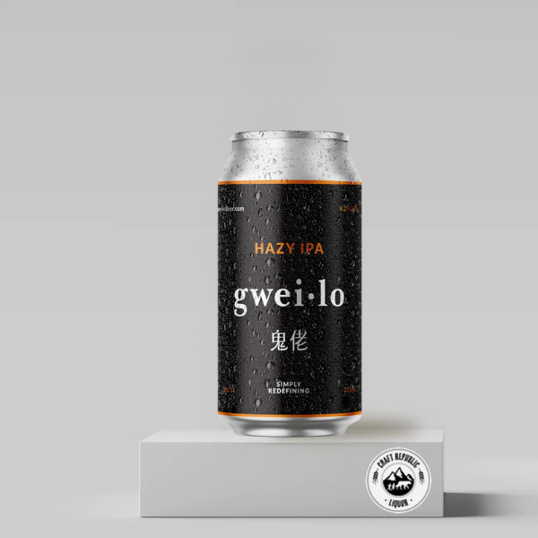 Gweilo Hazy IPA 375ml Can