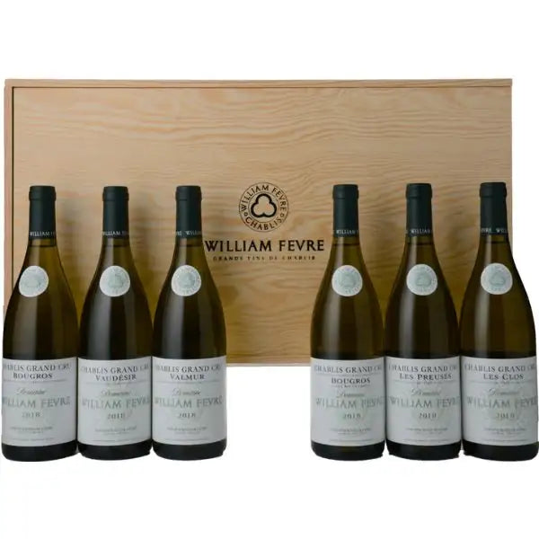 Domaine William Fevre Grand Crus 2018 A Journey in Chablis 6-Pack 750ml*6