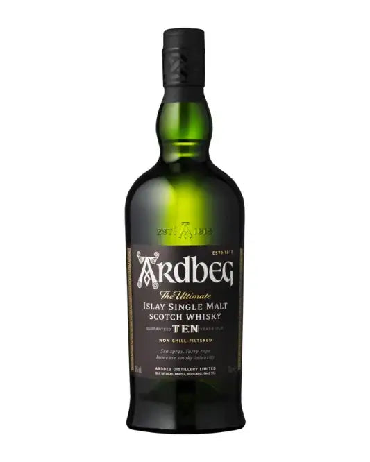 Ardbeg Ten Year Old Single Malt Scotch Whisky 700ml - Craft Republic Liquor