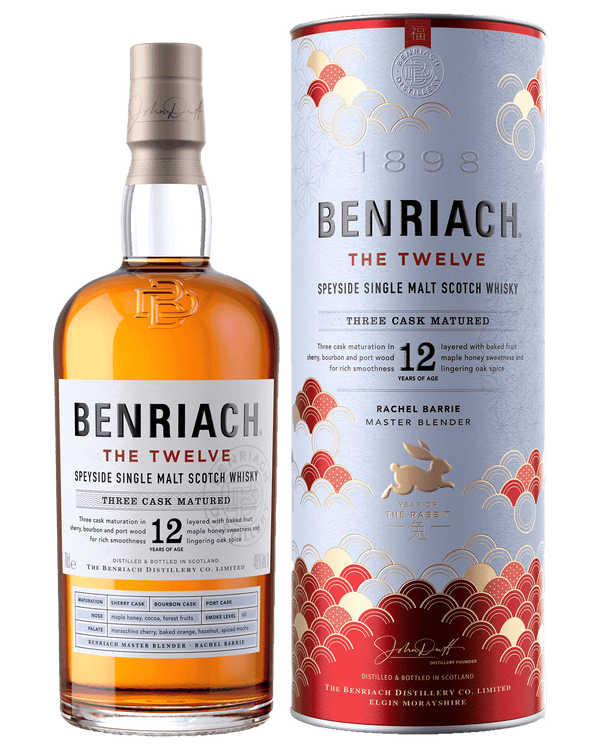 The BenRiach 12Yo Year Of The Rabbit 2023 Limited Edition 700ml - Craft Republic Liquor