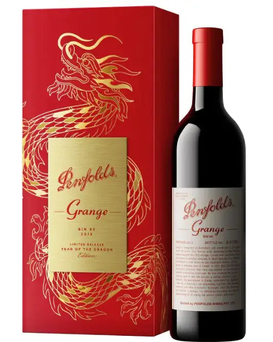 2019 Penfolds Bin 95 Grange Shiraz Lunar New Year of Dragon Limited Release 750ml Gift Box - Craft Republic Liquor
