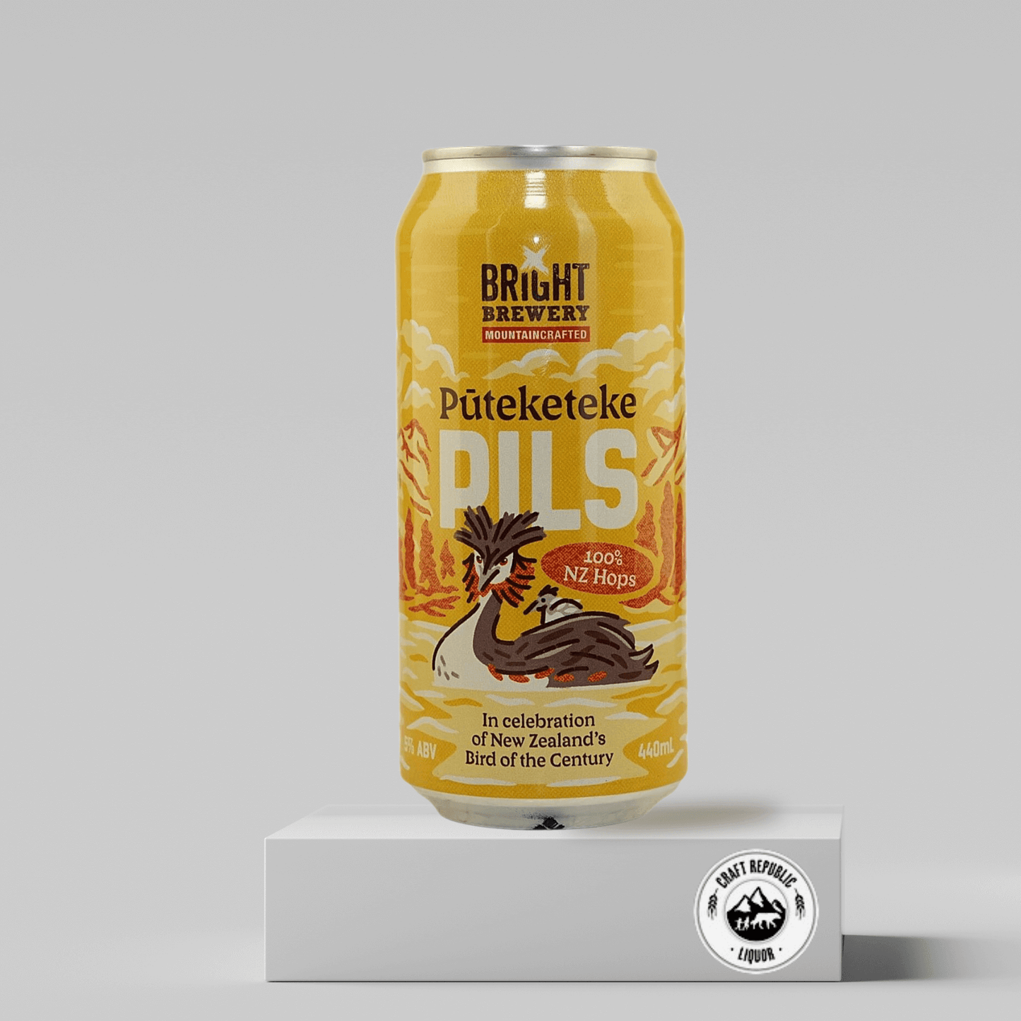 Bright Puteketeke Pilsner 440ml Can